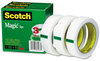 A Picture of product MMM-810723 Scotch® Magic™ Tape Refill 3" Core, 1" x 72 yds, Clear, 3/Pack