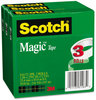 A Picture of product MMM-810723 Scotch® Magic™ Tape Refill 3" Core, 1" x 72 yds, Clear, 3/Pack