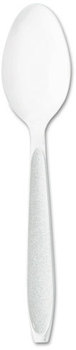 SOLO® Cup Company Impress™ Heavyweight Full-Length Polystyrene Cutlery,  Teaspoon, White, 1000/Carton