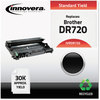 A Picture of product IVR-DR720 Innovera® DR720 Drum Remanufactured Black Unit, Replacement for 30,000 Page-Yield, Ships in 1-3 Business Days