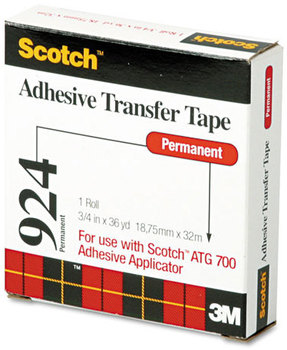 Scotch® ATG Adhesive Transfer Tape,  3/4" Wide x 36yds