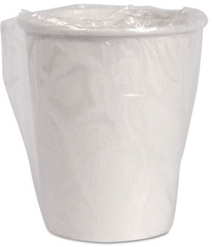 SOLO® Cup Company Single-Sided Poly Paper Hot Cups,  10oz, White, 24/Bag, 20 Bags/Carton
