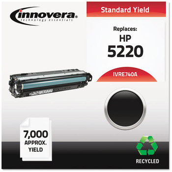 Innovera® E740A, E741A, E742A, E743A Toner Remanufactured Black Replacement for 307A (CE740A), 7,000 Page-Yield