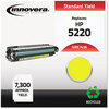 A Picture of product IVR-E742A Innovera® E740A, E741A, E742A, E743A Toner Remanufactured Yellow Replacement for 5225 (CE742A), 7,300 Page-Yield, Ships in 1-3 Business Days