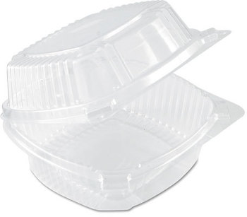 Pactiv ClearView™ SmartLock® Food Containers,  Clear, 20oz, 5 3/4w x 6d x 3h, 500/Carton