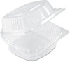 A Picture of product PCT-YCI81160 Pactiv ClearView™ SmartLock® Food Containers,  Clear, 20oz, 5 3/4w x 6d x 3h, 500/Carton