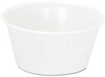 Pactiv Plastic Soufflé/Portion Cups,  3 1/4 oz, Translucent