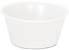 A Picture of product PCT-YS300 Pactiv Plastic Soufflé/Portion Cups,  3 1/4 oz, Translucent