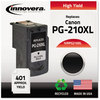 A Picture of product IVR-PG210XL Innovera® PG210XL, CL211XL Ink Remanufactured Black High-Yield Replacement for PG-210XL (2973B001), 401 Page-Yield