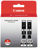 A Picture of product CNM-6432B004 Canon® 6432B001, 6432B004, 6497B001 Ink, Black, 2/PK