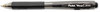 A Picture of product PEN-BK440ASWUS Pentel® WOW!™ Retractable Ballpoint Pen,  1mm, Black Barrel, Black Ink, 36/Pack