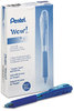 A Picture of product PEN-BK440C Pentel® WOW!™ Retractable Ballpoint Pen,  1mm, Blue Barrel/Ink, Dozen