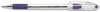 A Picture of product PEN-BK91V Pentel® R.S.V.P.® Stick Ballpoint Pen,  1mm, Trans Barrel, Violet Ink, Dozen
