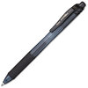 A Picture of product PEN-BL107ASW2 Pentel® EnerGel-X® Retractable Roller Gel Pen,  .7mm, Black Barrel, Black Ink, 24/Pack