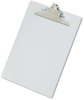A Picture of product SAU-22517 Saunders Recycled Aluminum Clipboard with High-Capacity Clip,  1" Capacity, Holds 8 1/2 x 12, Silver
