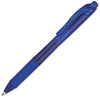 A Picture of product PEN-BL110C Pentel® EnerGel-X® Retractable Roller Gel Pen,  1mm, Trans Blue Barrel, Blue Ink, Dozen