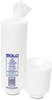 A Picture of product SCC-FSFB12 SOLO® Cup Company Basix® Foam Dinnerware,  12oz, White, 125/Pack, 8 Packs/Carton