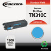 A Picture of product IVR-TN310C Innovera® TN310BK, TN310C, TN310M, TN310Y Toner Remanufactured Cyan Replacement for 1,500 Page-Yield, Ships in 1-3 Business Days