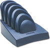 A Picture of product KMW-62061 Kensington® InSight® Priority Puck®,  Plastic, Dark Blue/Gray