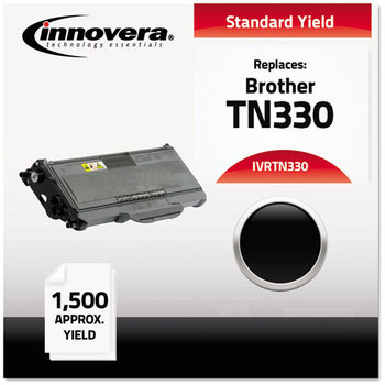 Innovera® TN330 Laser Cartridge Remanufactured Black Toner, Replacement for 1,500 Page-Yield, Ships in 1-3 Business Days