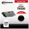 A Picture of product IVR-TN330 Innovera® TN330 Laser Cartridge Remanufactured Black Toner, Replacement for 1,500 Page-Yield, Ships in 1-3 Business Days