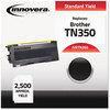 A Picture of product IVR-TN350 Innovera® 722028190 Remanufactured Laser Cartridge Black Toner, Replacement for TN350, 2,500 Page-Yield
