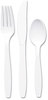 A Picture of product SCC-GBX7TW SOLO® Cup Company Guildware® Extra Heavyweight Plastic Cutlery,  White, 100/Box