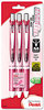 A Picture of product PEN-BL77PBP3ABC Pentel® EnerGel® RTX Retractable Liquid Gel Pen,  .7mm, Pink Barrel, Black Ink. 3/Pack