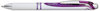 A Picture of product PEN-BL77PWV Pentel® EnerGel® RTX Retractable Liquid Gel Pen,  .7mm, White/Violet Barrel, Violet Ink