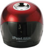 A Picture of product ACM-15570 iPoint® Ball Battery Sharpener,  Red/Black, 3w x 3d x 3 1/3h