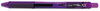 A Picture of product PEN-BLN105V Pentel® EnerGel-X® Retractable Roller Gel Pen,  .5mm, Violet Barrel/Ink, Dozen