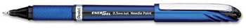 Pentel® EnerGel® NV Liquid Gel Pen,  .5mm, Gray Barrel, Black Ink