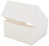 A Picture of product SCH-24053 SCT® Paperboard Window Bakery Boxes. 8 X 8 X 4 in. White. 150/case.