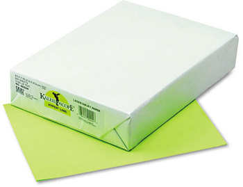 Pacon® Kaleidoscope® Multipurpose Colored Paper,  24lb, 8-1/2 x 11, Lime, 500/Ream