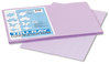 A Picture of product PAC-103050 Pacon® Tru-Ray® Construction Paper,  76 lbs., 12 x 18, Lilac, 50 Sheets/Pack