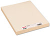 A Picture of product PAC-5181 Pacon® Tagboard,  12 x 9, Manila, 100/Pack