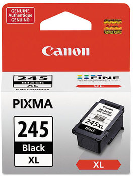 Canon® PG245XL, PG245, CL246XL, CL246 Ink,  Black