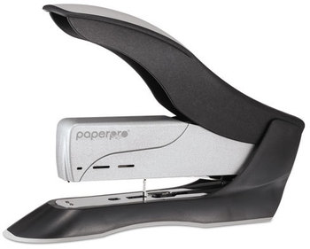 PaperPro® inHANCE™ + Stapler,  100-Sheet Capacity, Black/Silver