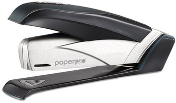PaperPro® inFLUENCE™+ 28 Premium Desktop Stapler,  28-Sheet Capacity, Black/Silver