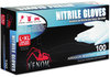 A Picture of product MII-VEN4145 Medline Venom® Nitrile Exam Gloves,  L/X-Large, Blue, Powder-Free, 100/Box