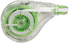 A Picture of product UNV-75609 Universal® Side-Application Correction Tape Transparent Gray/Red Applicator, 0.2" x 393", 2/Pack