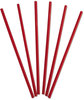 A Picture of product DXE-GW104 Dixie® Wrapped Giant Straws,  10 1/4", Polypropylene, Red, 300/Box, 4 Boxes/Carton