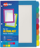 A Picture of product AVE-24901 Avery® Big Tab™ Ultralast™ Plastic Dividers 8-Tab, 11 x 8.5, Assorted, 1 Set