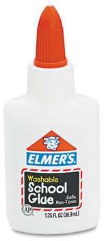 Elmer's® Washable School Glue,  1.25 oz, Liquid