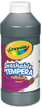 Crayola® Artista II® Washable Tempera Paint,  Black, 16 oz