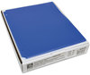 A Picture of product CLI-32935 C-Line® Two-Pocket Heavyweight Poly Portfolio Folder with Three-Hole Punch,  Letter, Blue, 25/BX