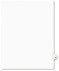 A Picture of product AVE-01072 Avery® Preprinted Style Legal Dividers Exhibit Side Tab Index 10-Tab, 72, 11 x 8.5, White, 25/Pack, (1072)