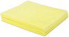 A Picture of product BWK-DSMFPY Boardwalk® Dust Cloths,  18 x 24, Yellow, 500/Carton
