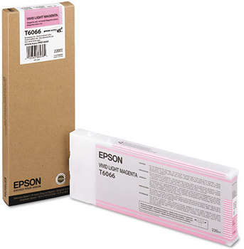 Epson® T606100, T606200, T606300, T606400, T606500, T606600, T606700, T606900 (60) Ink Cart High Cap,  Vivid Light Magenta