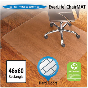 ES Robbins® EverLife™ Chair Mat for Hard Floors,  Economy Series for Hard Floors